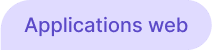 Illustration of text saying 'application web'